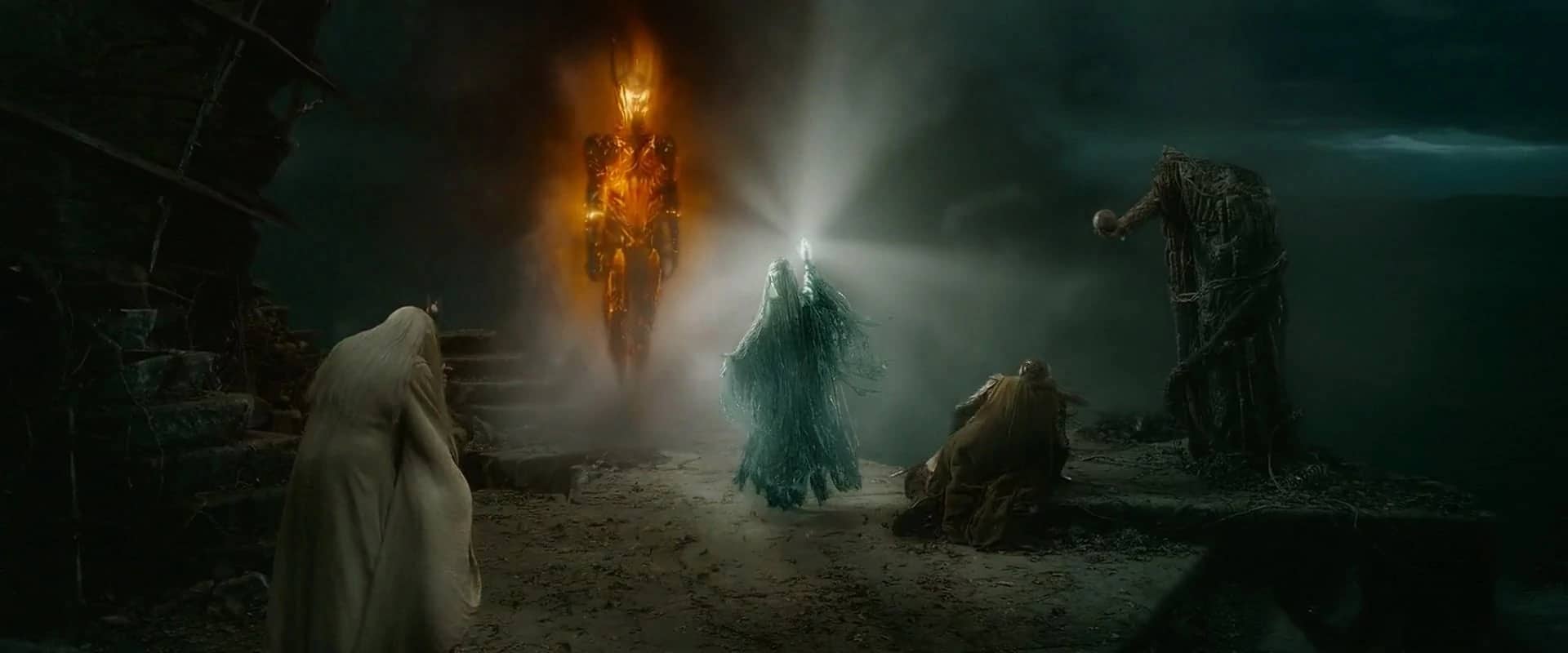 Galadriel and Sauron